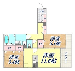 エムライズ兵庫駅前の物件間取画像